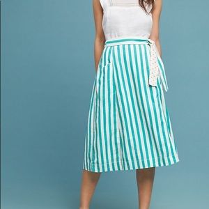 Anthropologie Maeve Wrap Skirt